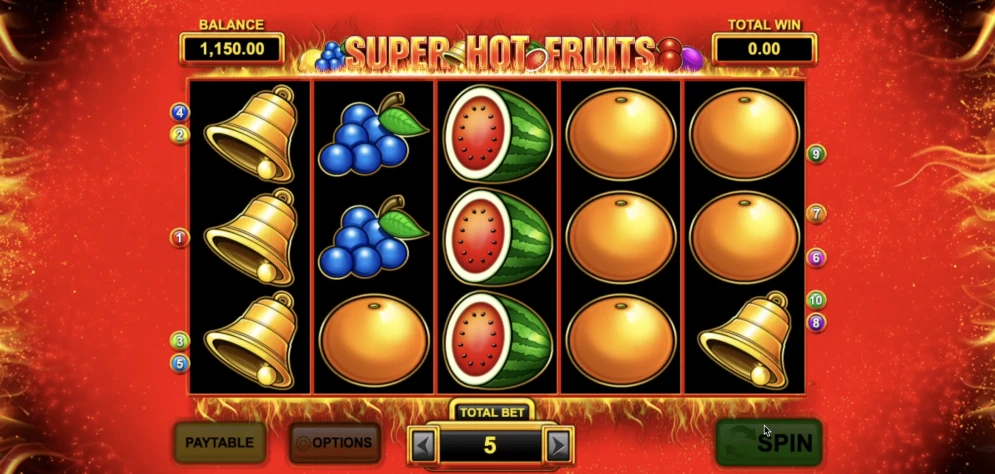 Super Hot Fruits Slot
